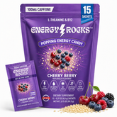 Cherry Berry Instant Caffeine Candy