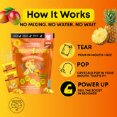 POP’N’GO -Instant Caffeine Candy | PM
