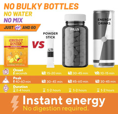 Pop'N'Go – Instant Brain Fuel | Pineapple Mango