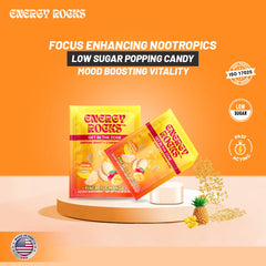 Pop'N'Go – Instant Brain Fuel | Pineapple Mango