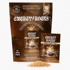 Energy Rocks Cappuccino Launch Pack - 15 Servings