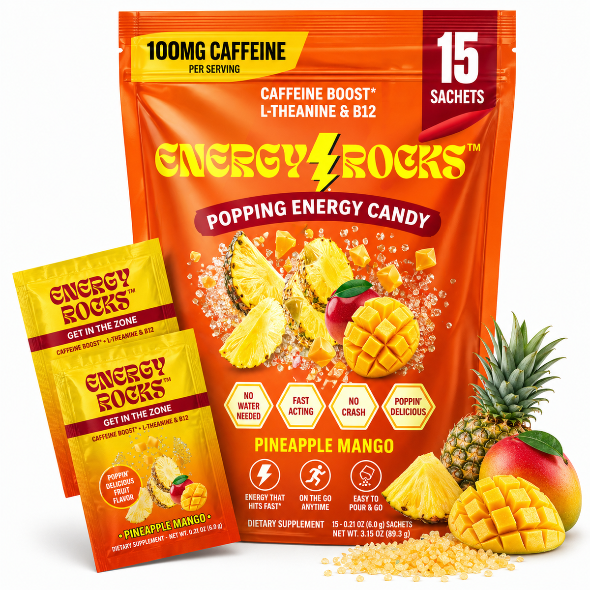 Cappuccino Instant Caffeine Candy
