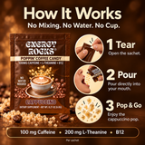 Cappuccino Instant Caffeine Candy
